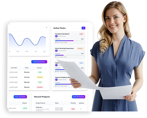 Employee management CRM